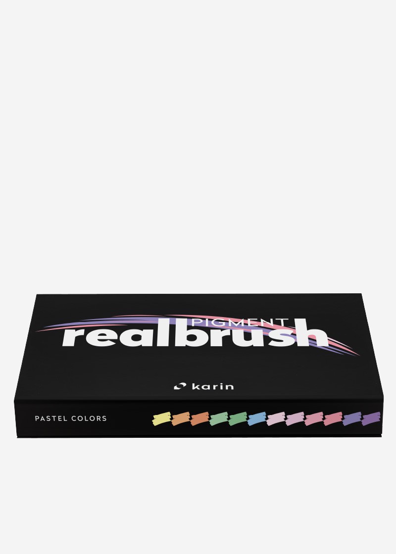 Realbrush PIGMENT | Pastel Colors Collection 12 colors