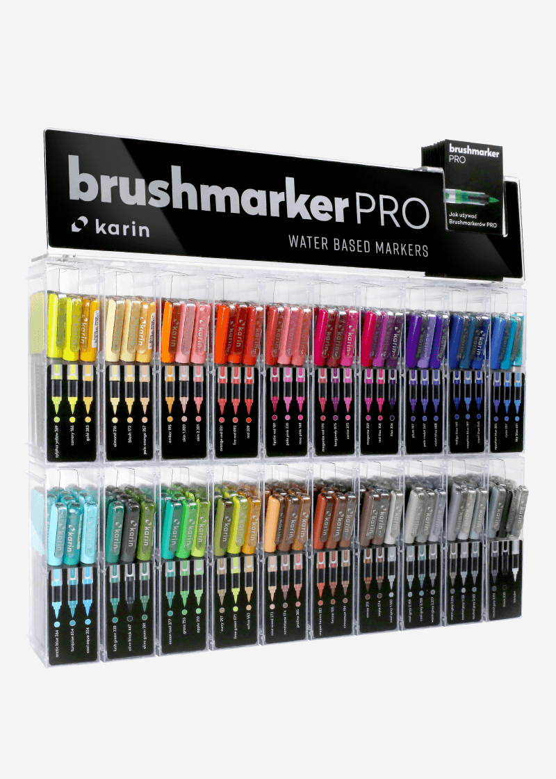 BrushmarkerPRO Display (Include 240 Markers )