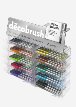 Opitec Espana  karin Pigment DecoBrush - Colores pasión, 12 ud.