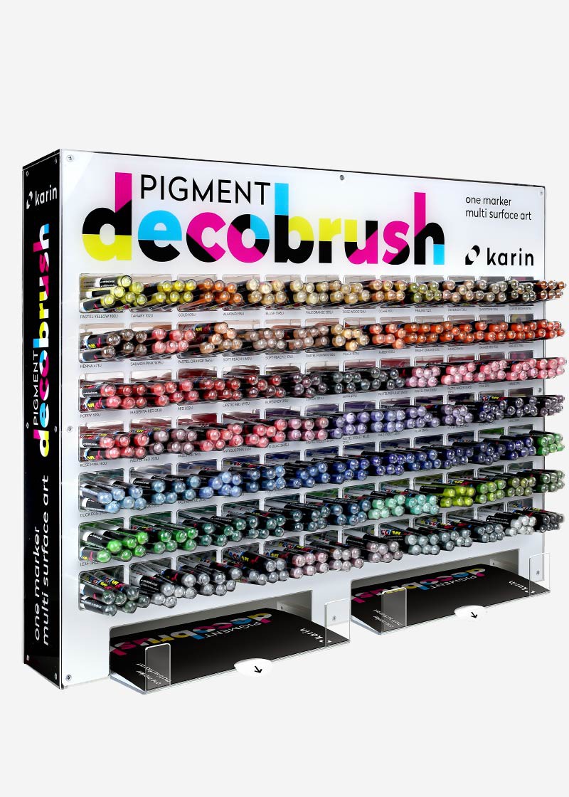 Karin Pigment DecoBrush Markers – ScrawlrBox